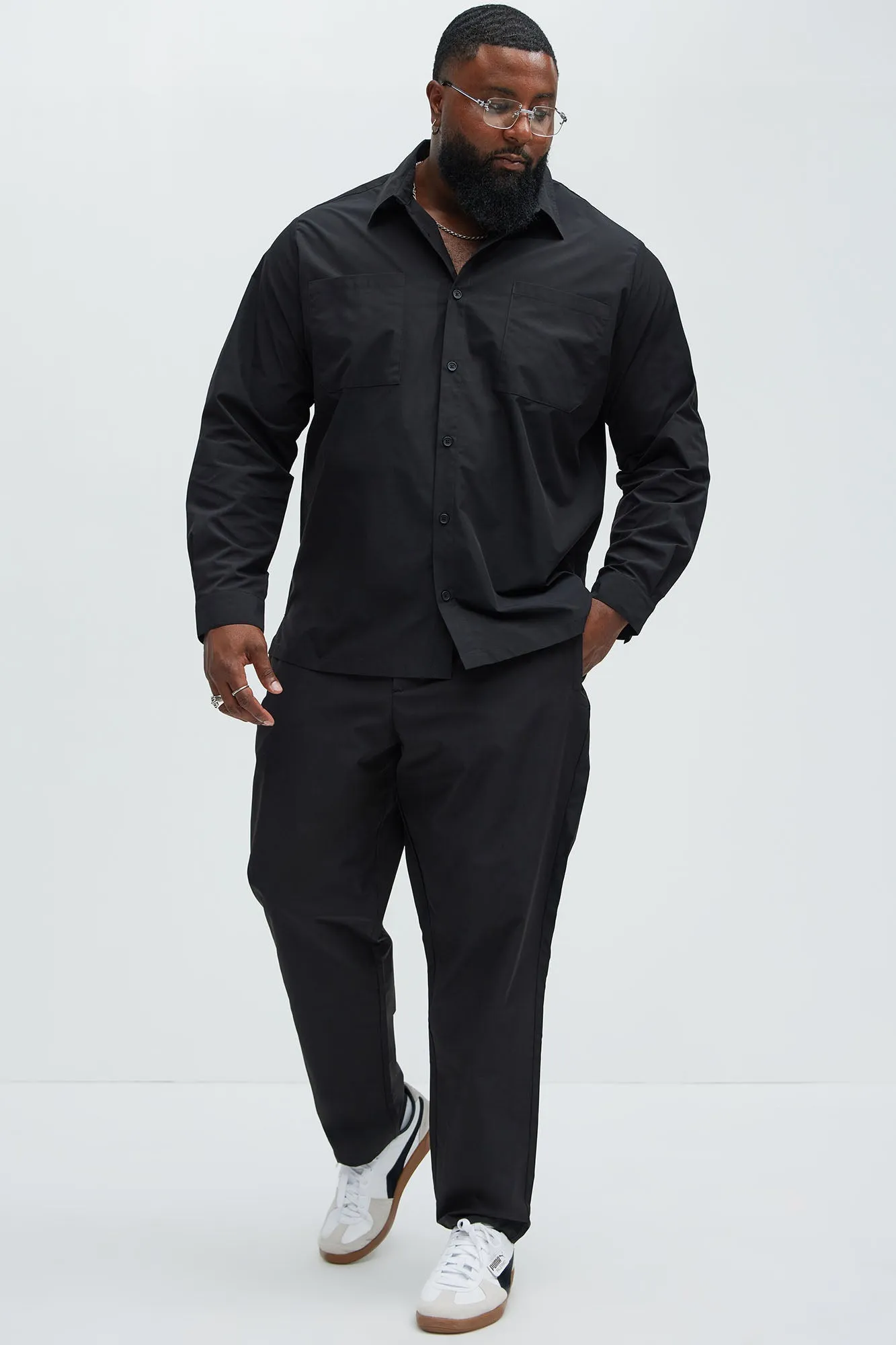 Ansel Tech Shirt - Black