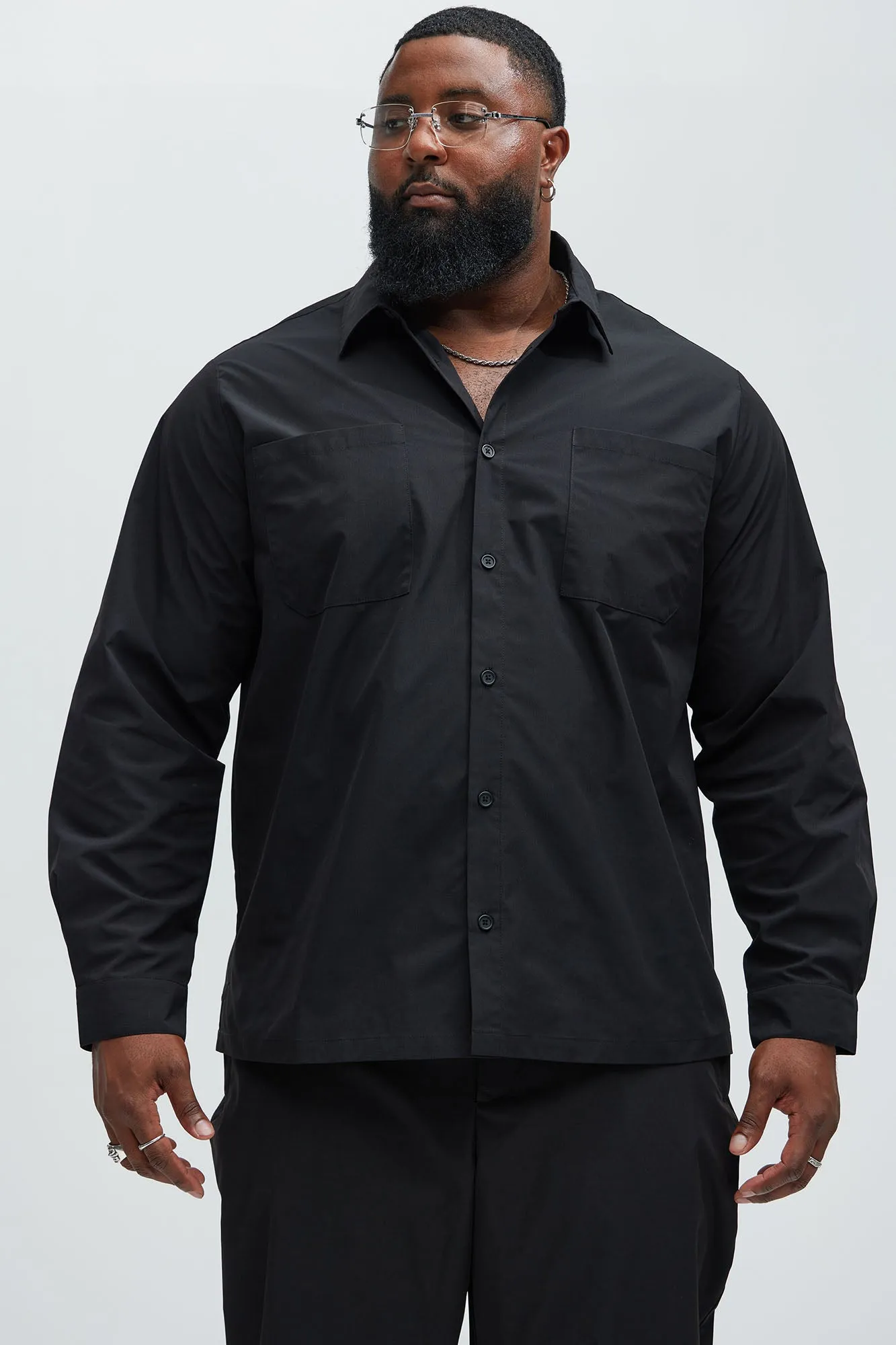 Ansel Tech Shirt - Black