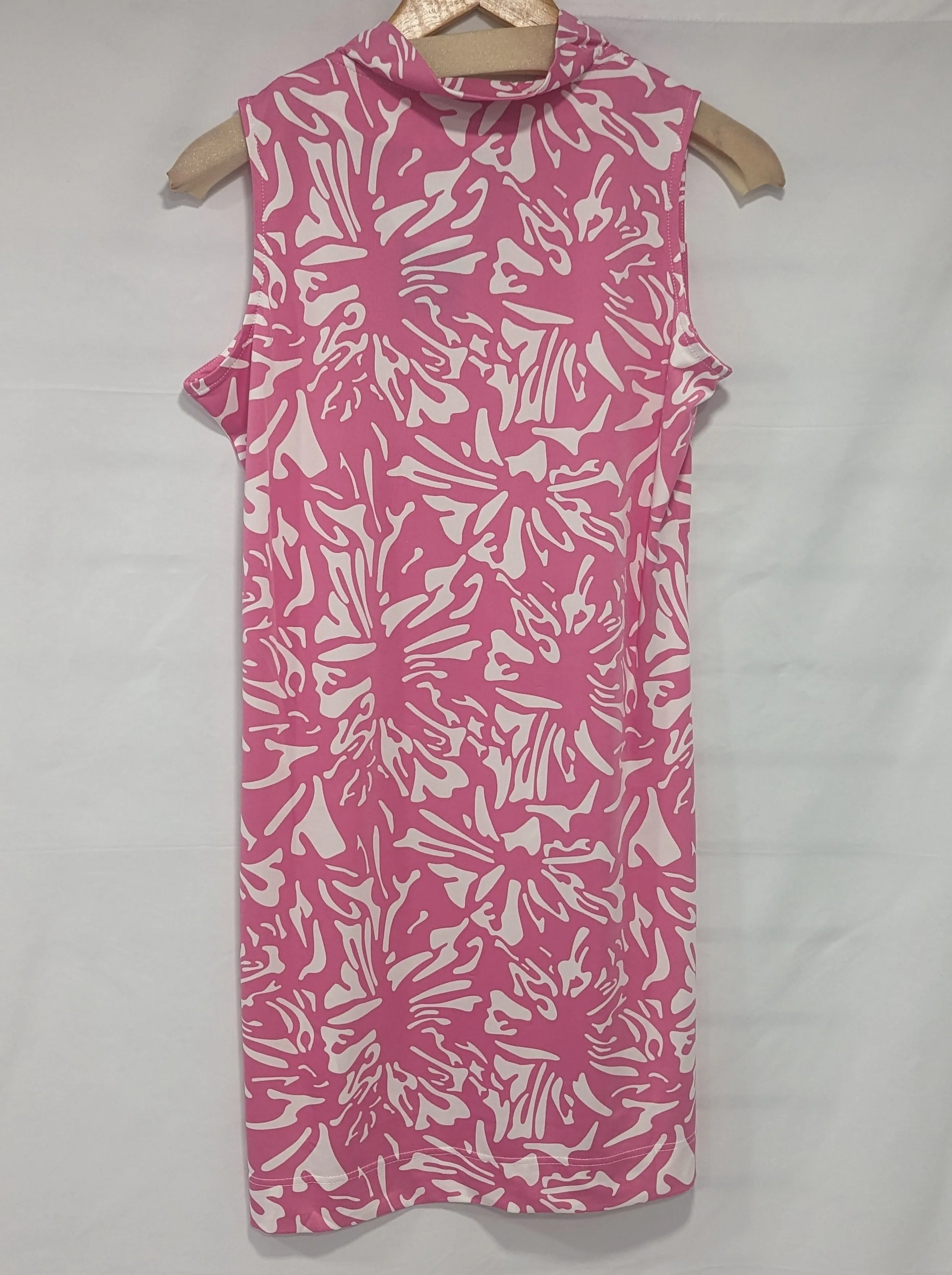 Augusta Dress - Fuchsia Flower