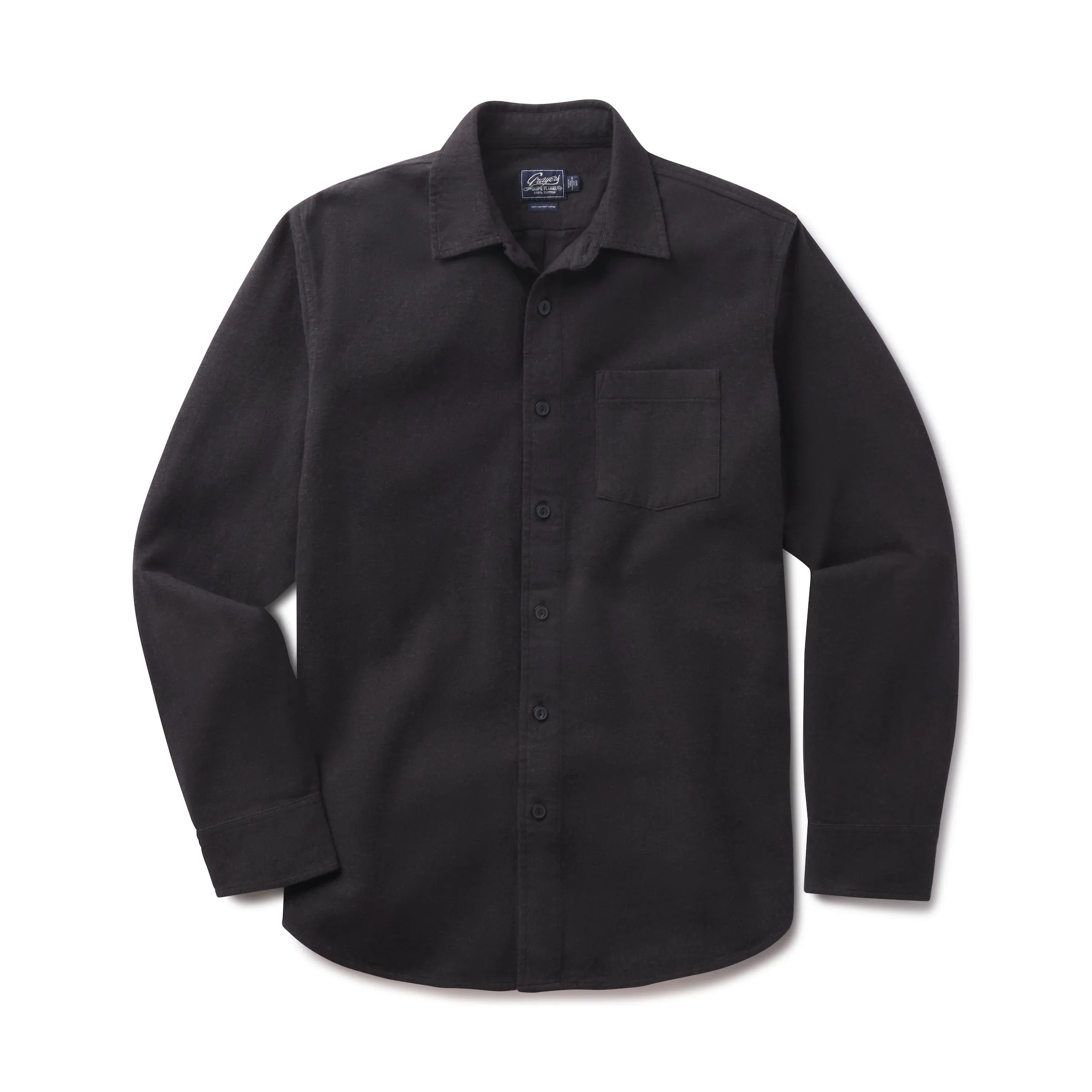 Belvedere Heather Lux Flannel - Black