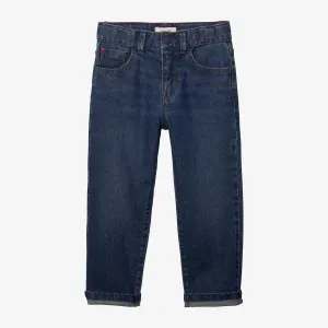 Boys' blue stone relaxed denim pants