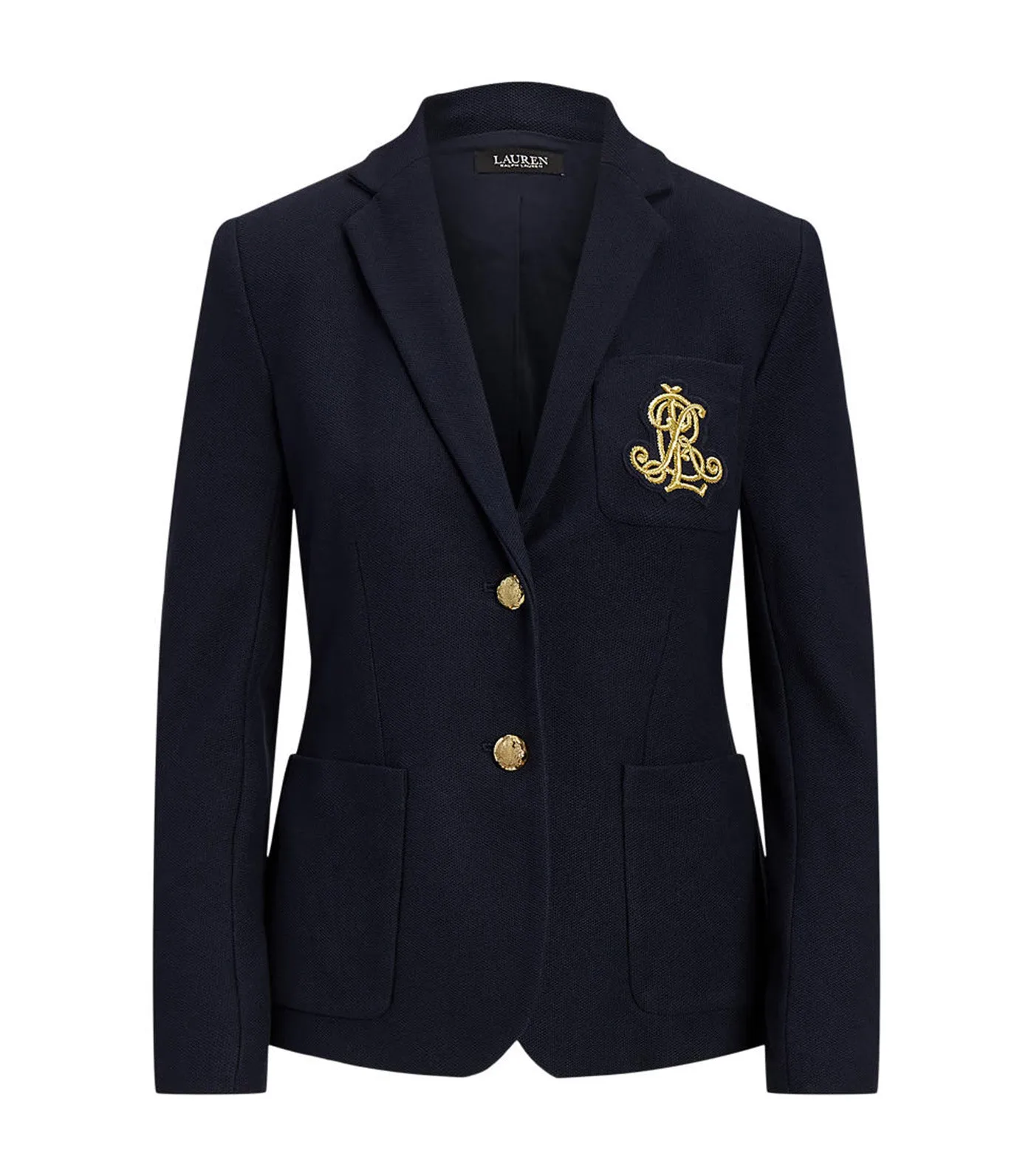 Bullion Jacquard Blazer Lauren Navy