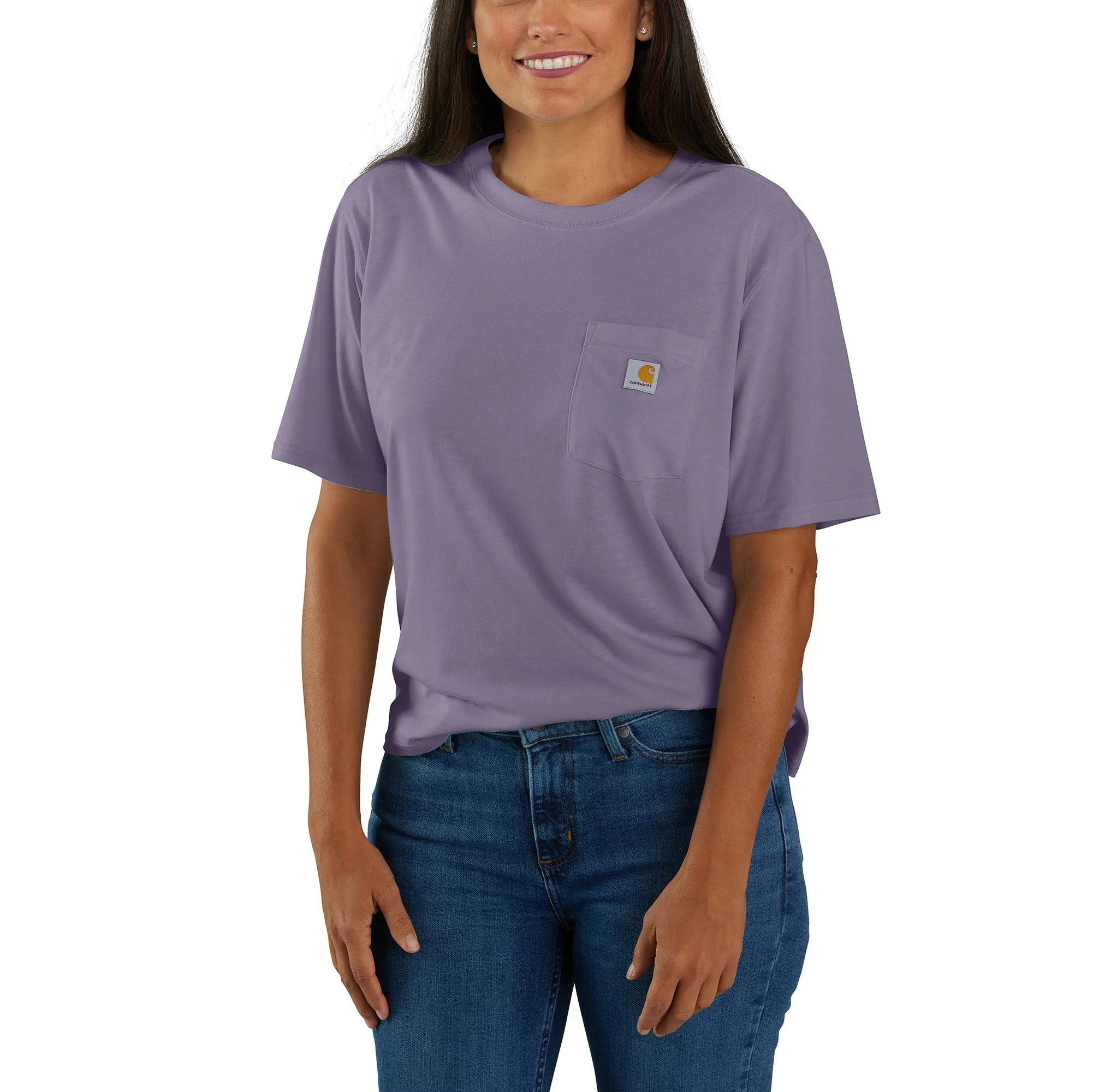 Carhartt Women's Loose Fit Lightweight Short Sleeve Crewneck T-Shirt