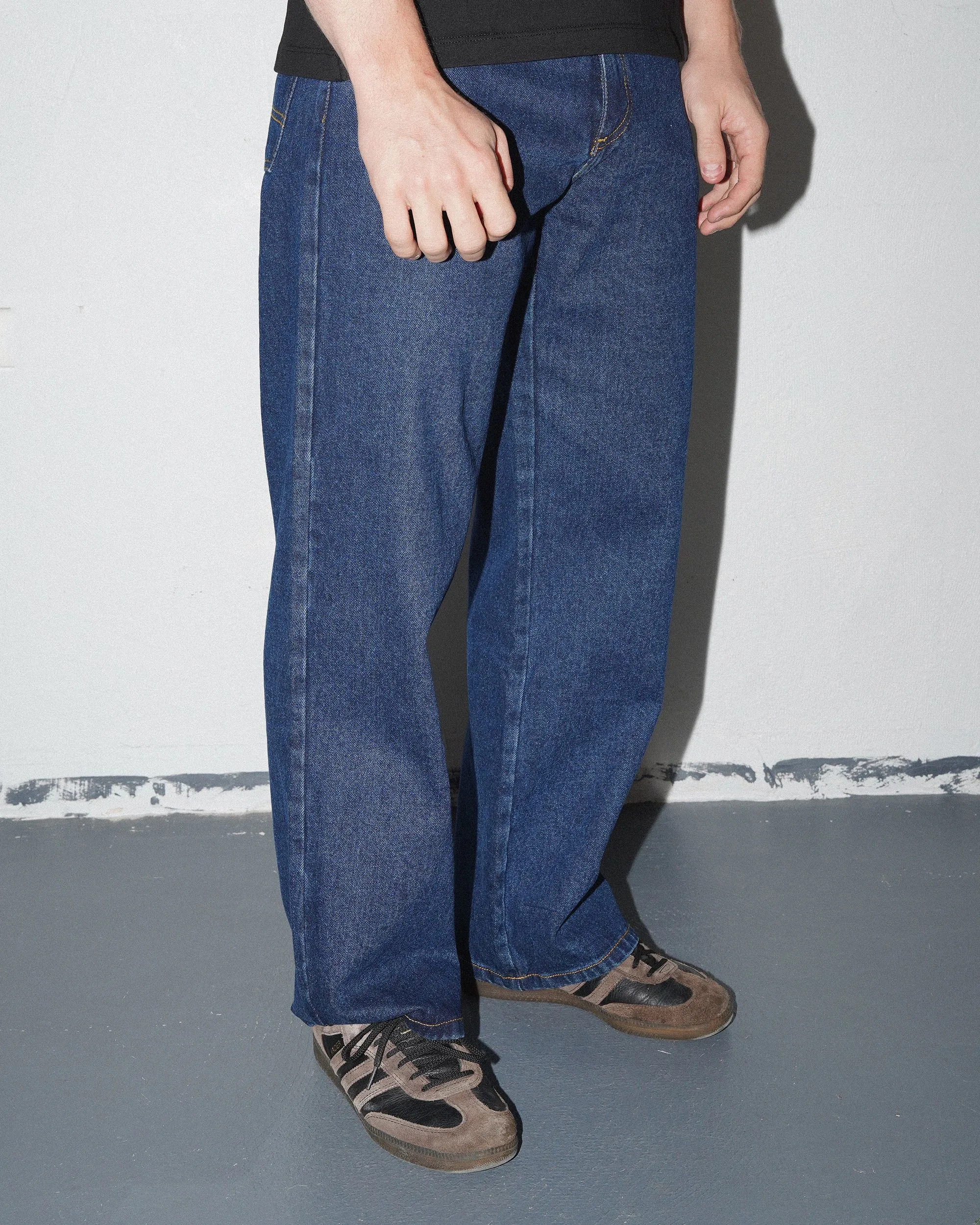 Classic Denim Pants, Light Blue