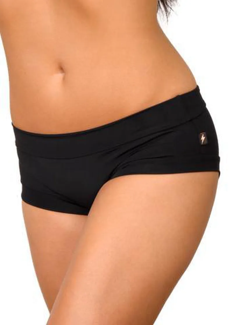 Cleo the Hurricane Essential Hot Pants - Black