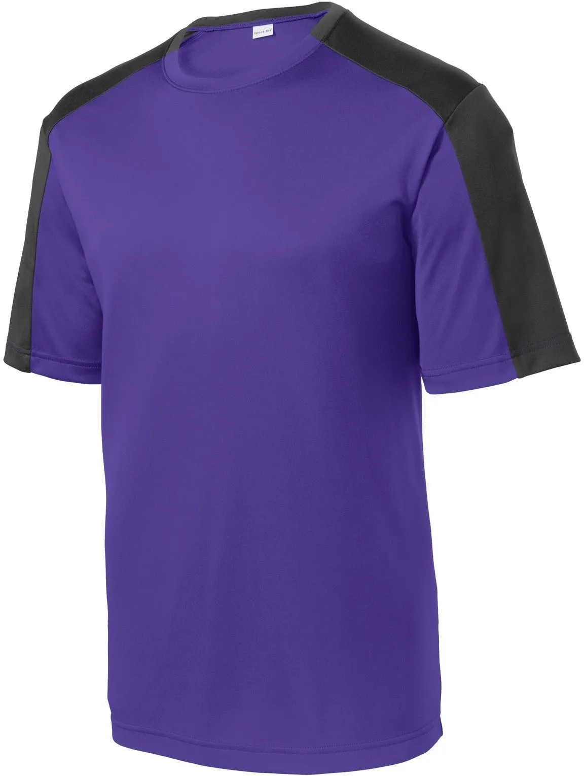 CLOSEOUT - Sport-Tek Posicharge Competitor Sleeve-Blocked Tee