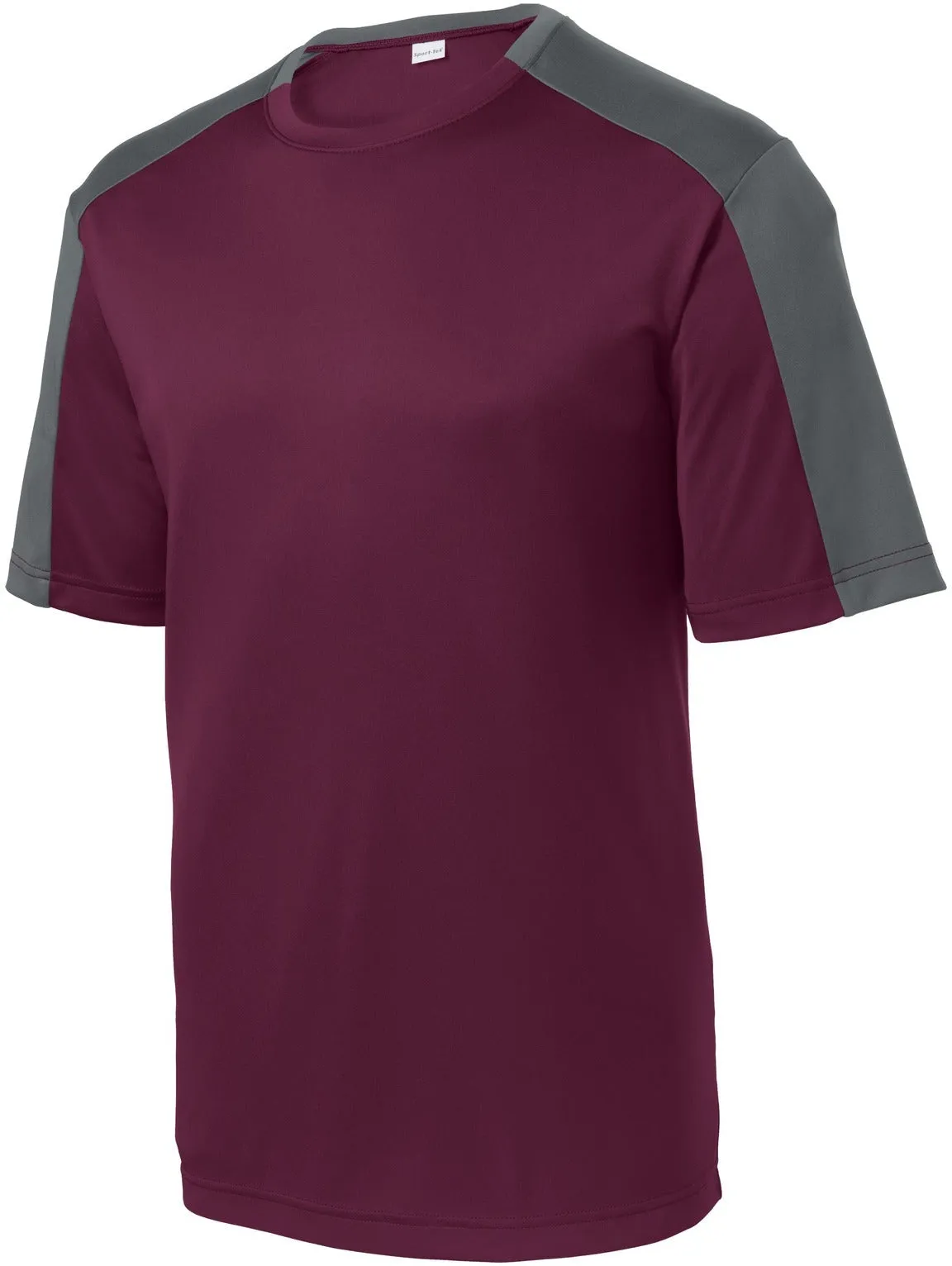 CLOSEOUT - Sport-Tek Posicharge Competitor Sleeve-Blocked Tee