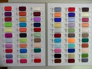 color swatches