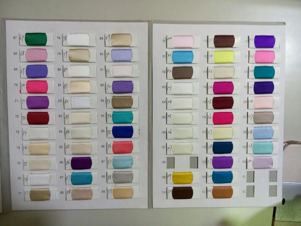 color swatches