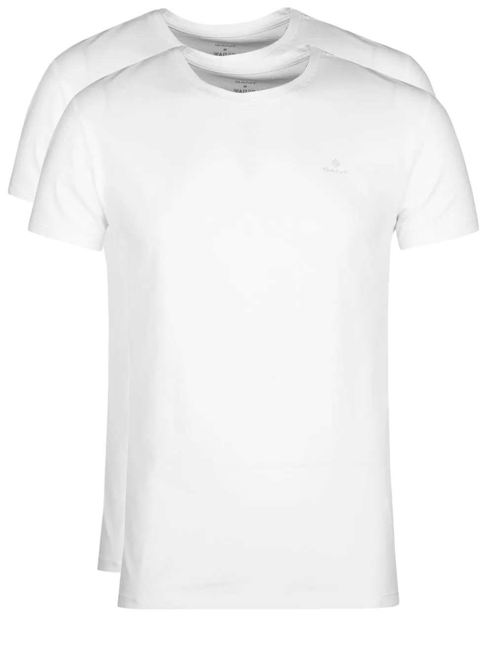 Crewneck T-shirt 2-pack White