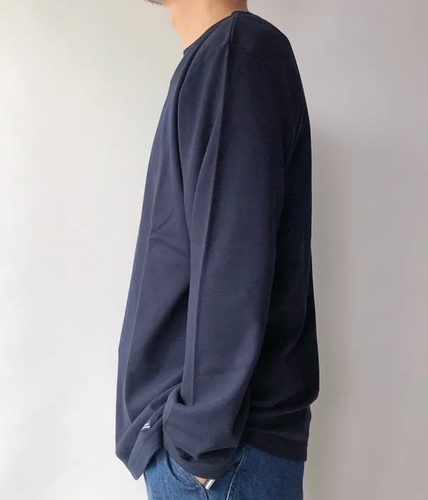 DESCENDANT/HORIZON STRIP LS CLASSIC FIT (NAVY)