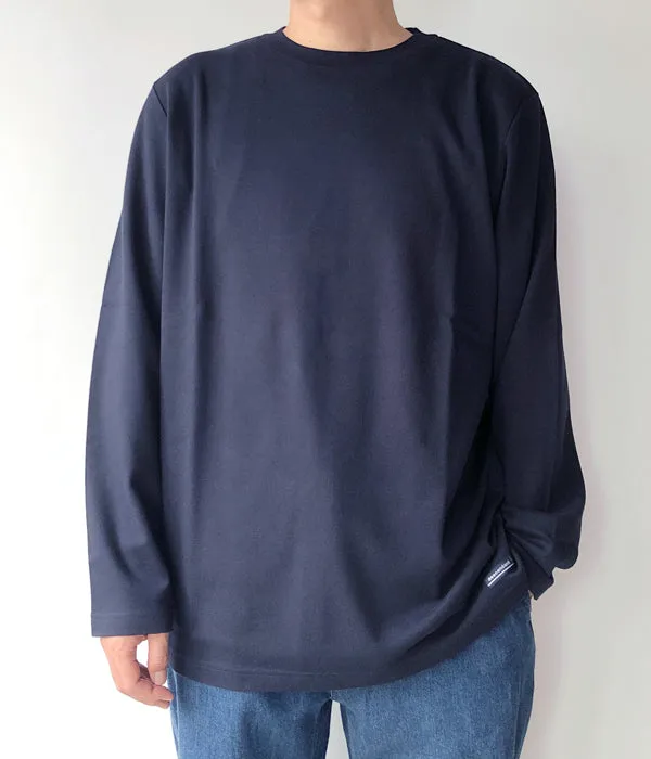 DESCENDANT/HORIZON STRIP LS CLASSIC FIT (NAVY)