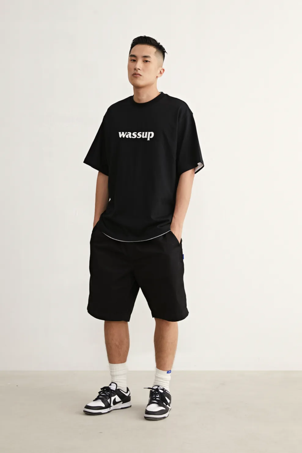 Essential Big Logo Print Basic Tee