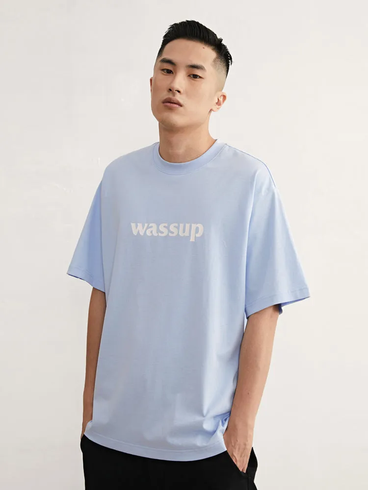 Essential Big Logo Print Basic Tee