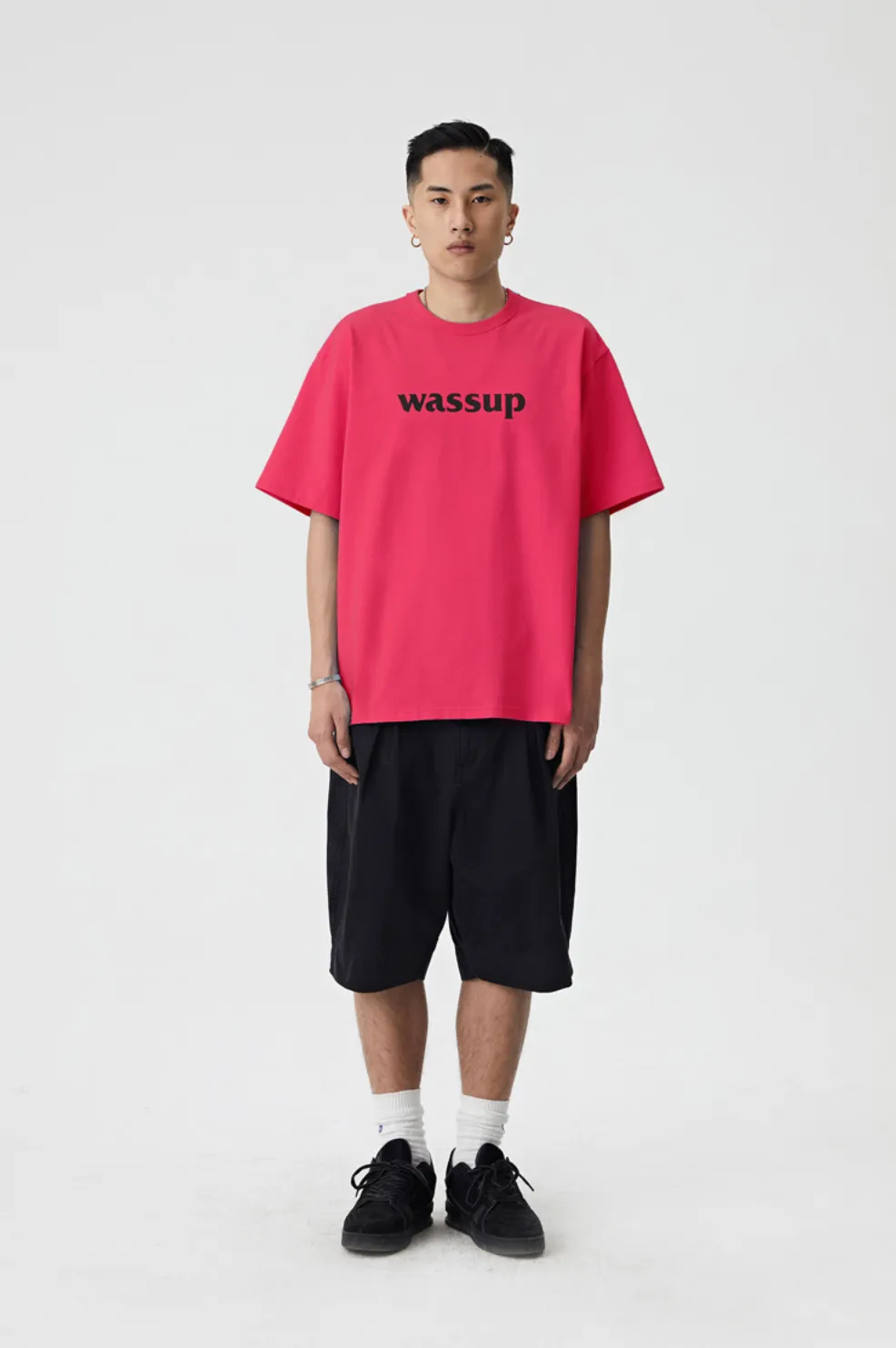 Essential Big Logo Print Basic Tee