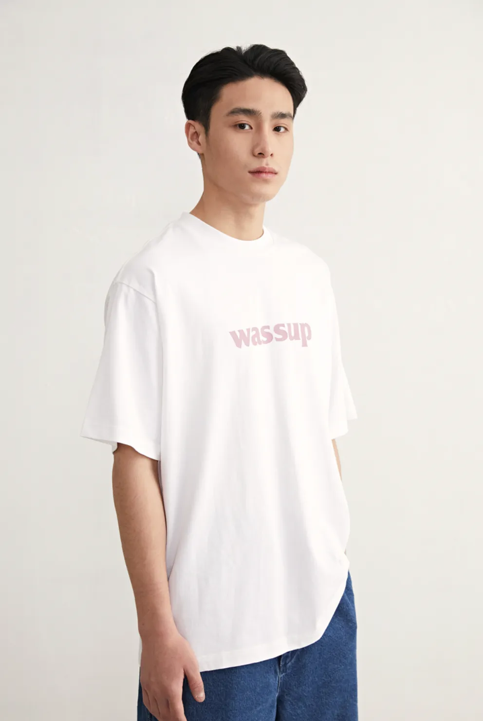 Essential Big Logo Print Basic Tee