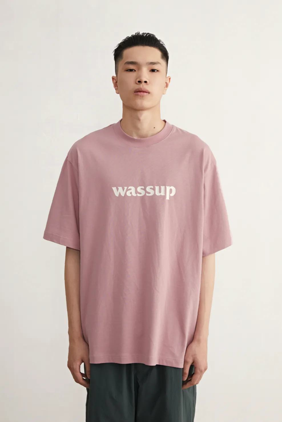 Essential Big Logo Print Basic Tee