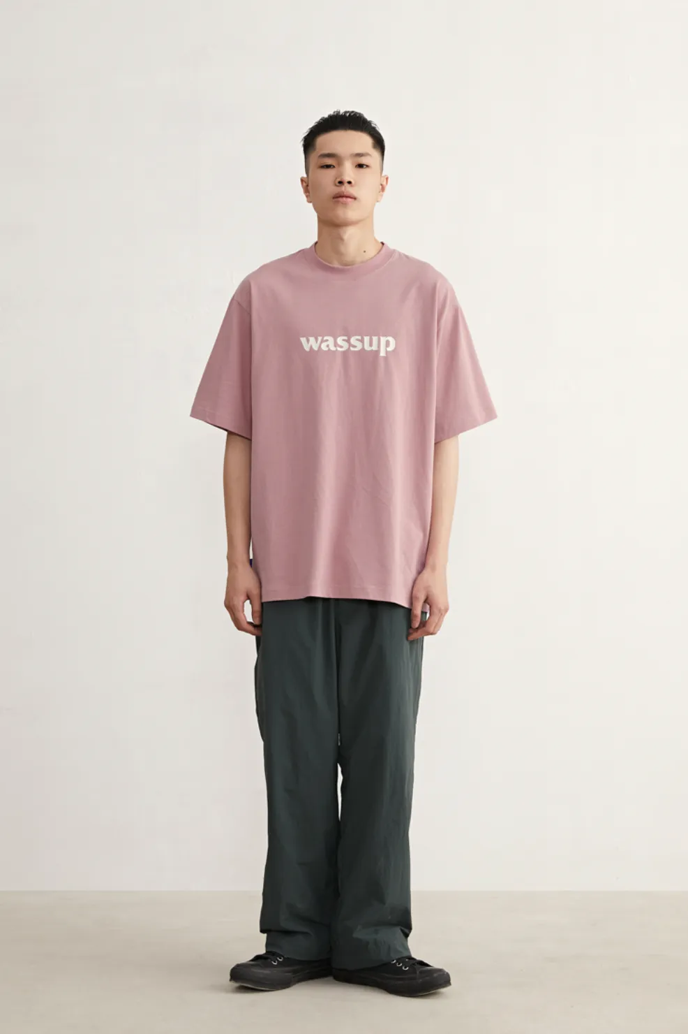 Essential Big Logo Print Basic Tee