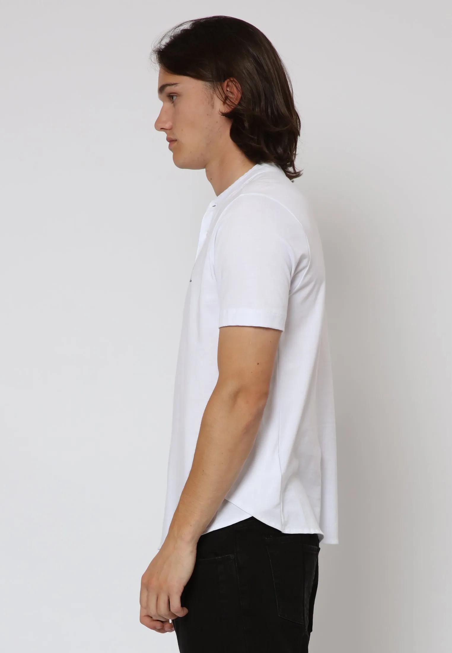 ESSENTIAL ORSON WHITE POLO SHIRT