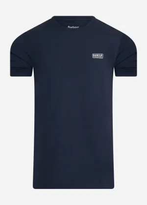 Essential small logo tee - navy