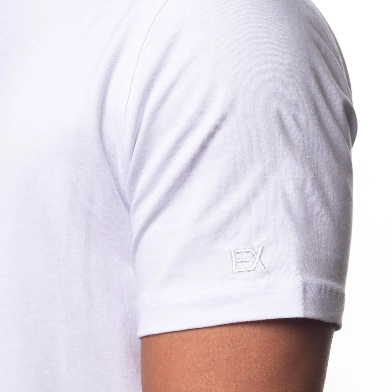 Essential V Neck T-Shirt - White