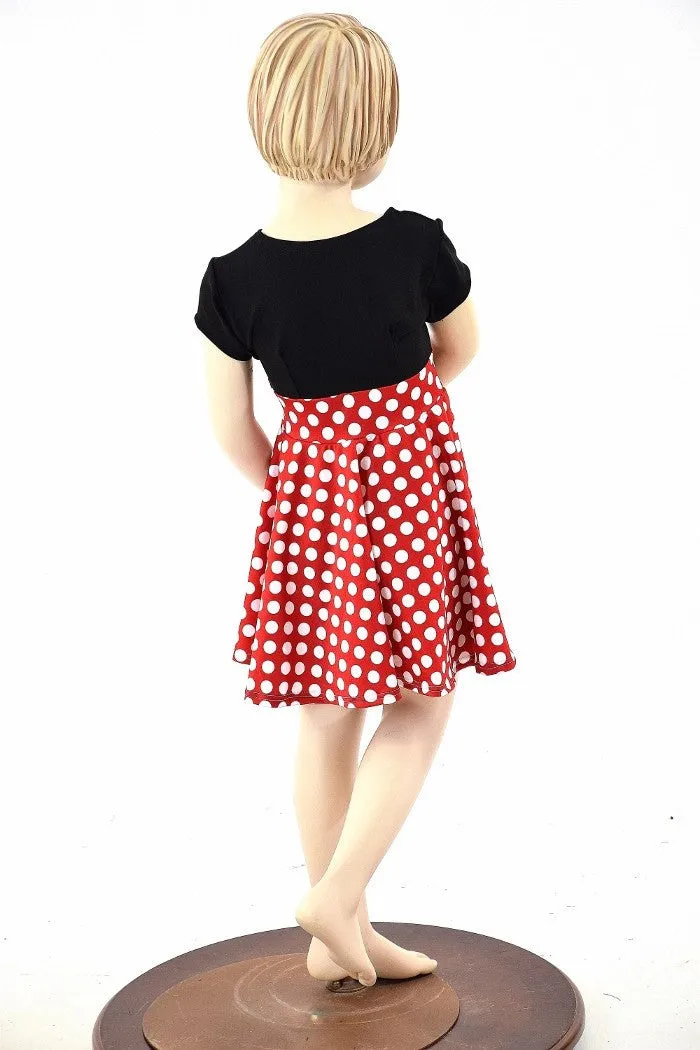 Girls Retro Minnie Skater Dress