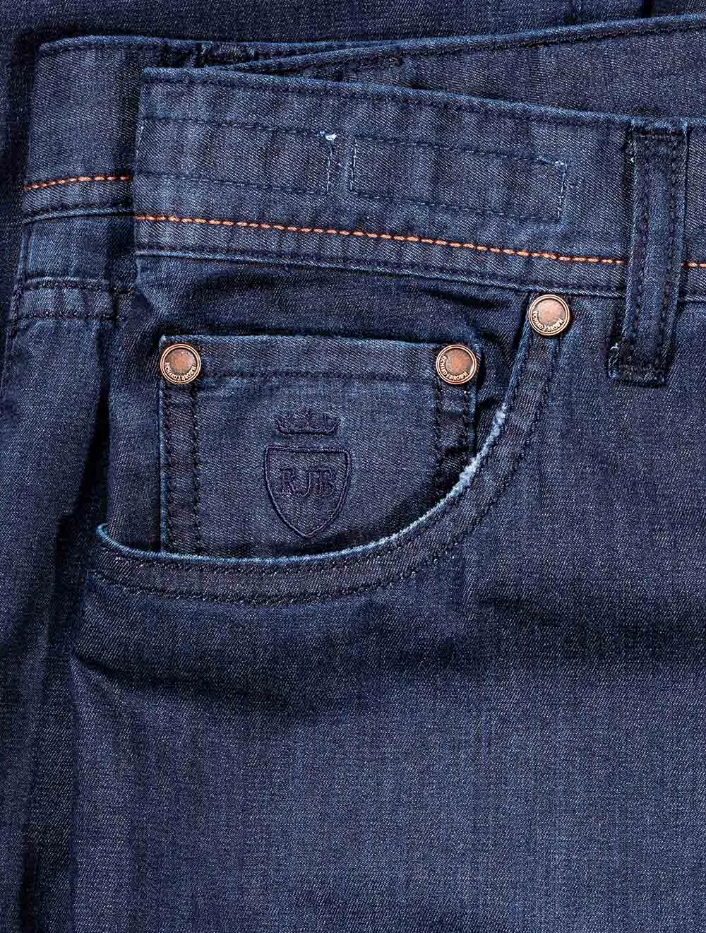 Hand Stitched Jean Navy