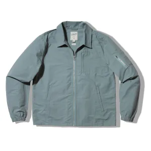 J. Stark Cotton Nylon Windbreaker - Aegean Blue