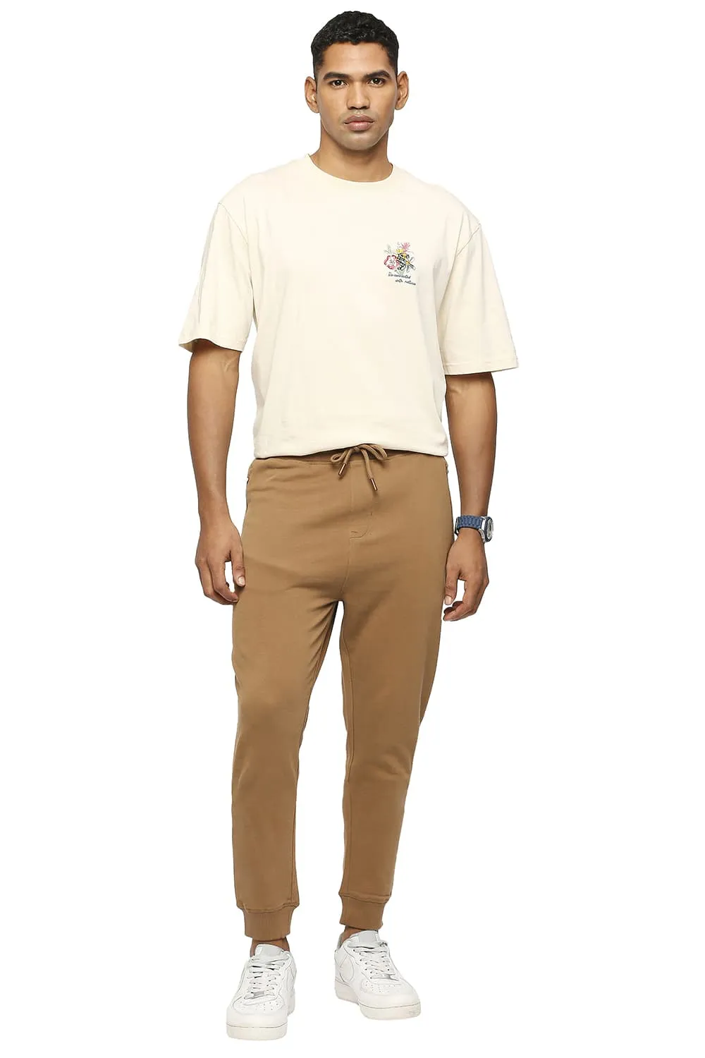 Jogger Fit Cotton Track Pant