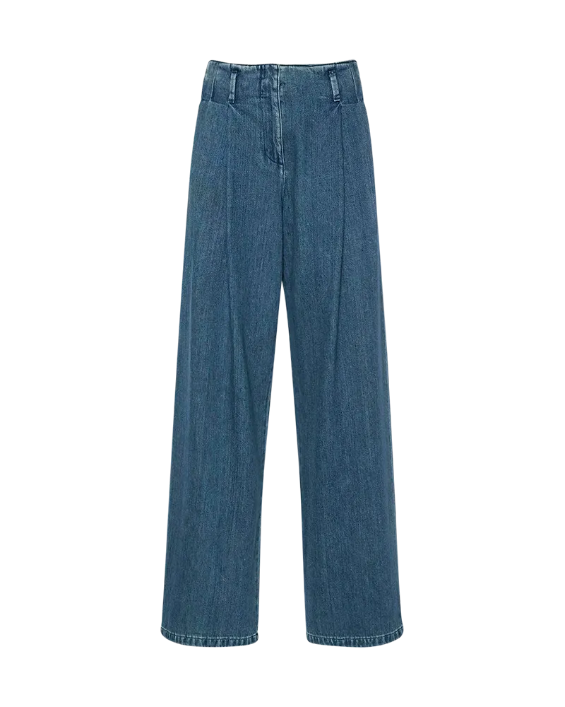 Journey Wide Leg Classic Denim Pants