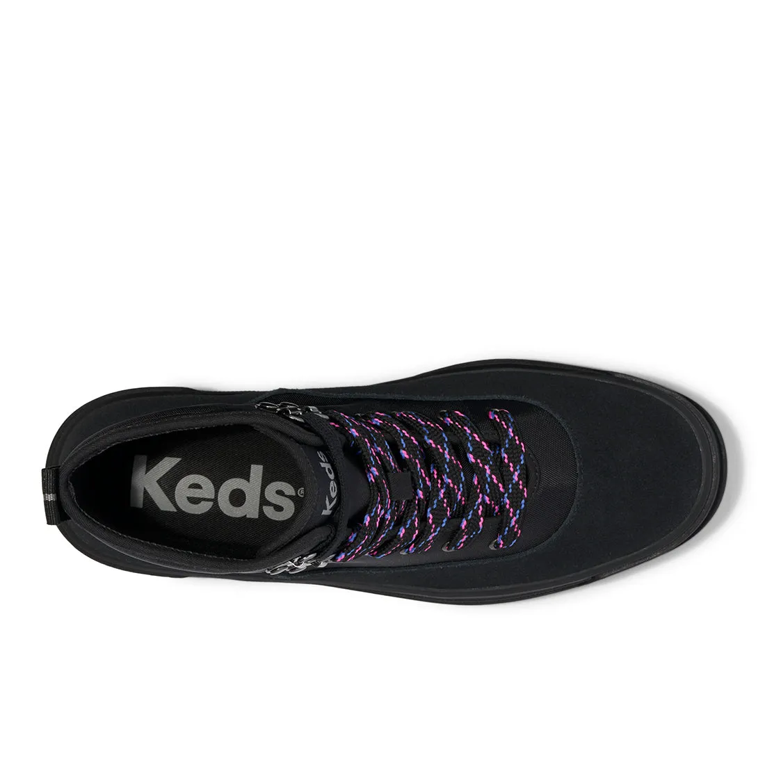 Keds Womens' Soho Boot Nylon/Suede Black (WH68154)