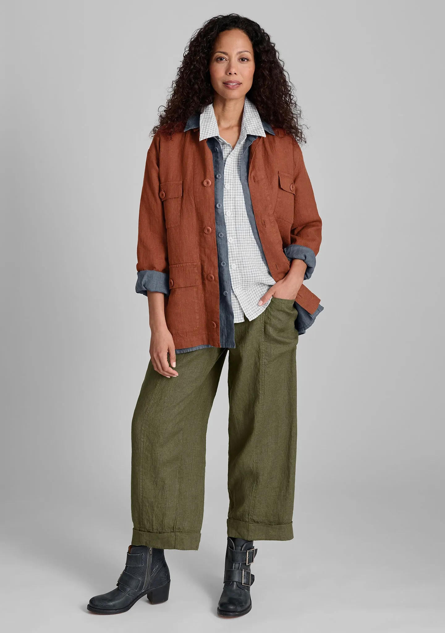 Keen Pant - Linen Drawstring Pants