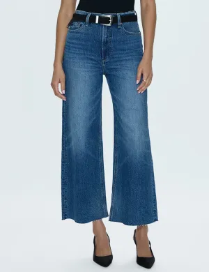 Lana Crop Wide Leg Denim, Palladium