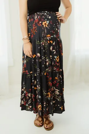 Layered Floral Skirt