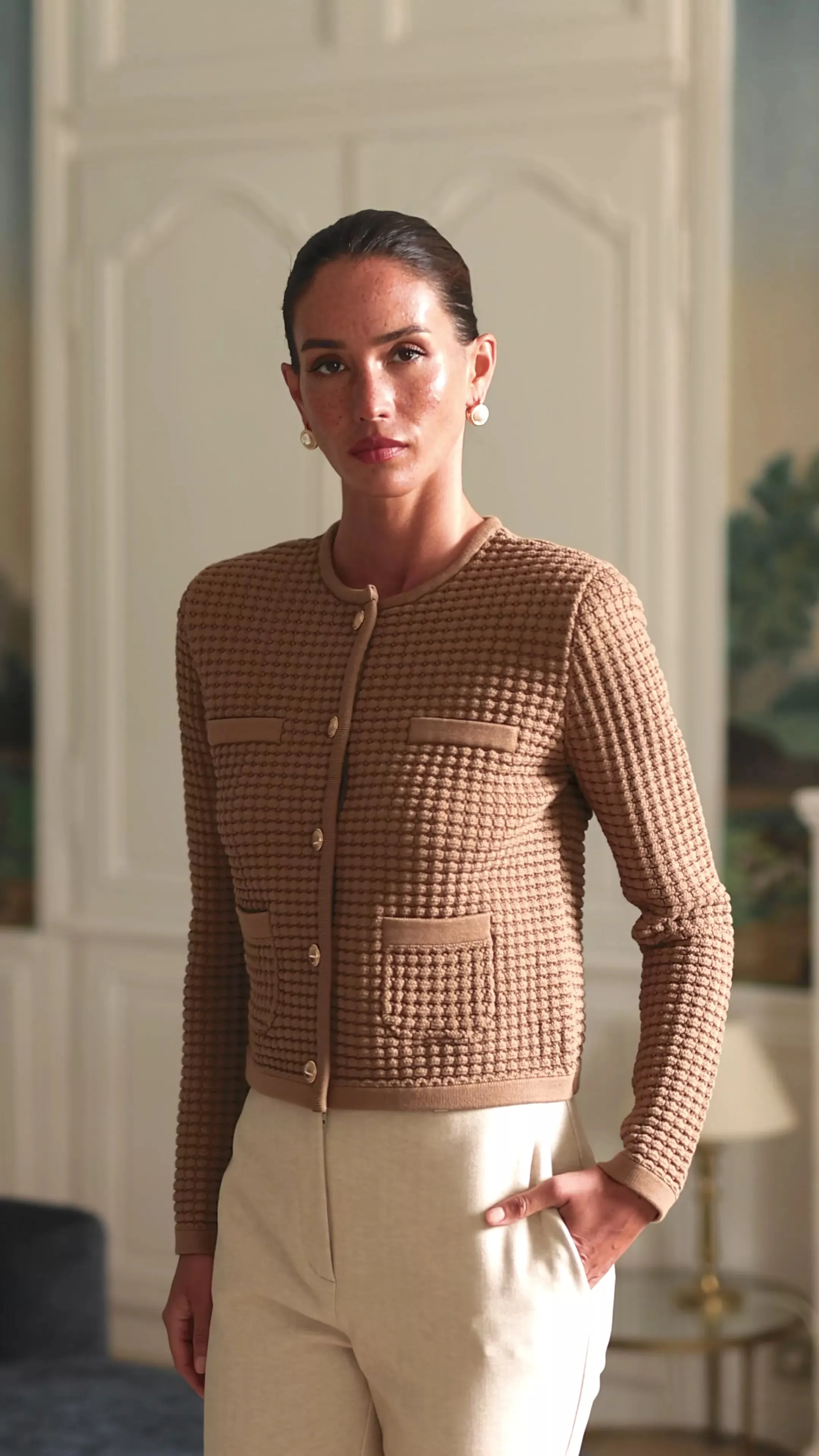 Margery Ecovero Knit Jacket