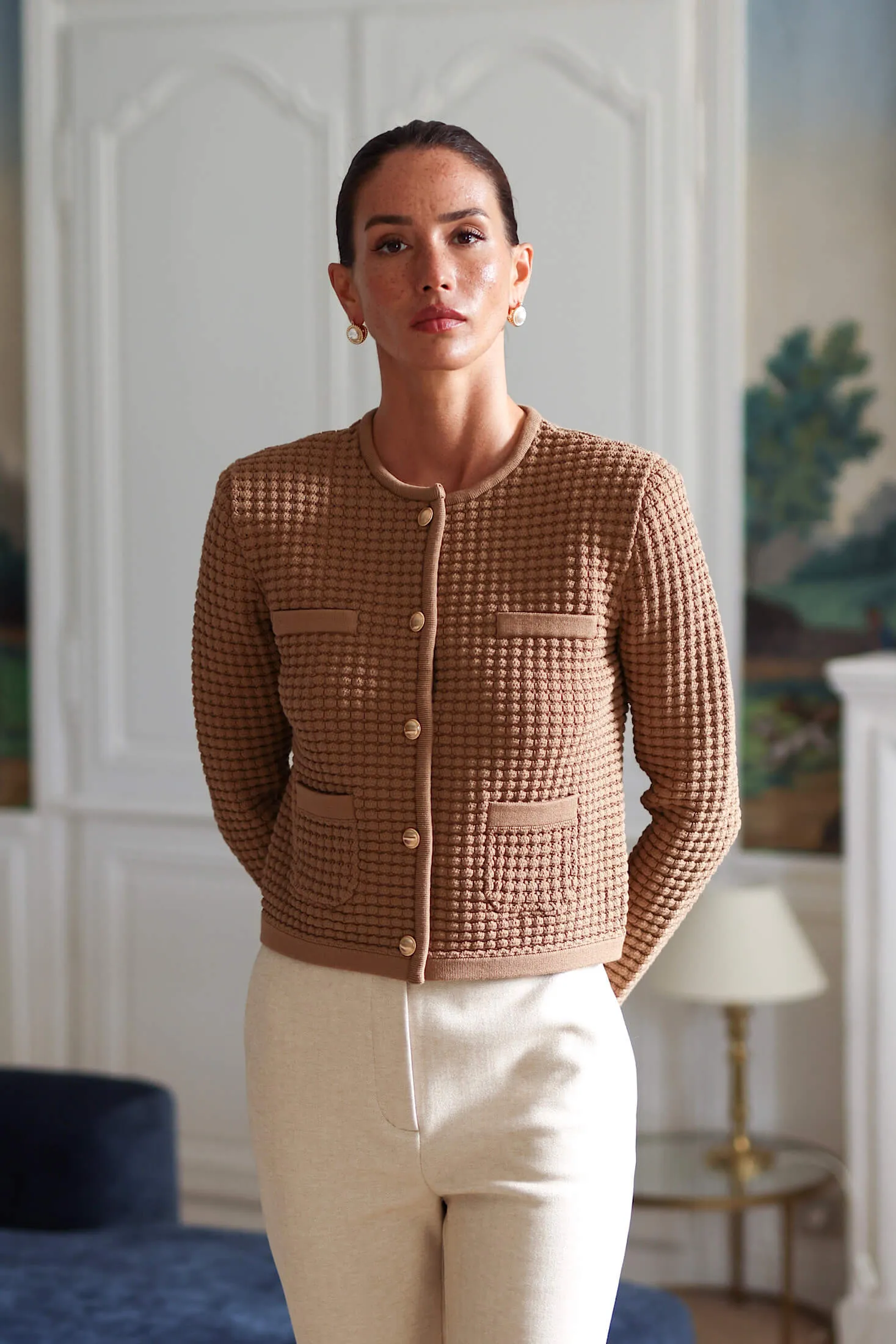 Margery Ecovero Knit Jacket