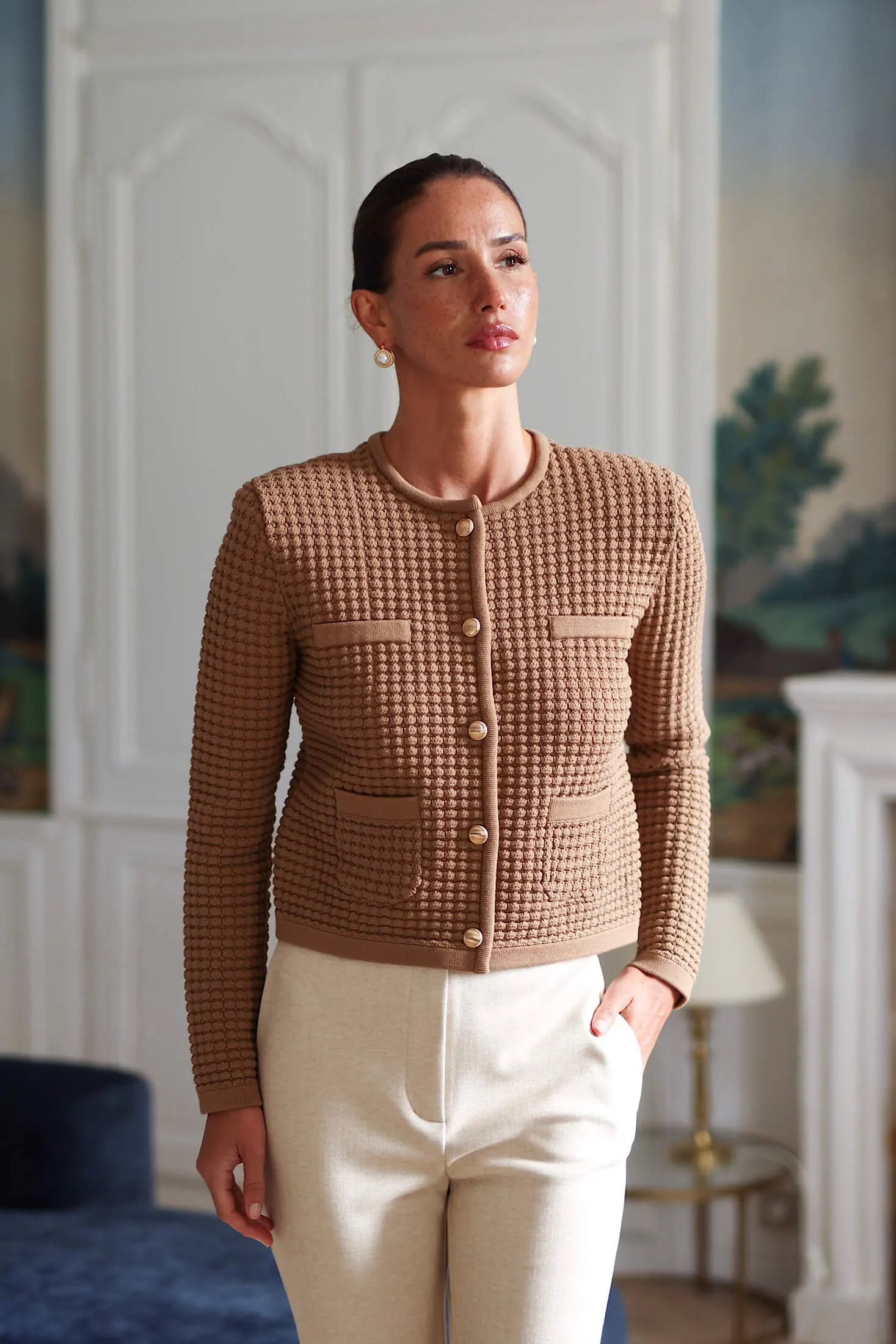 Margery Ecovero Knit Jacket