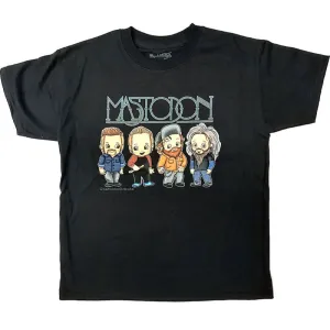 Mastodon Kids T-Shirt - Cartoon Band Members