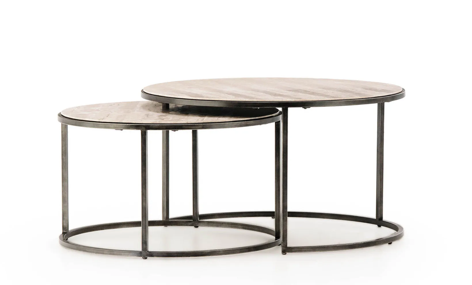 Modern Basics Nesting Coffee Tables (Set of 2)