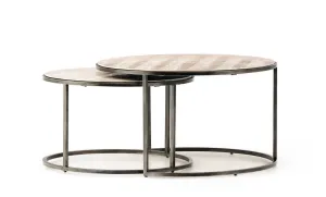 Modern Basics Nesting Coffee Tables (Set of 2)