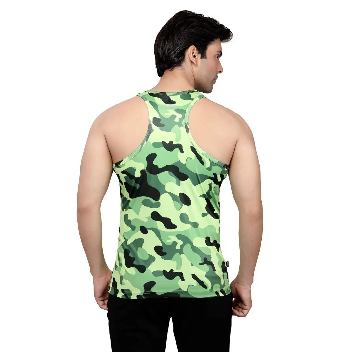 omtex Camo Green - Sublimated Gym Tank | KIBI Sports