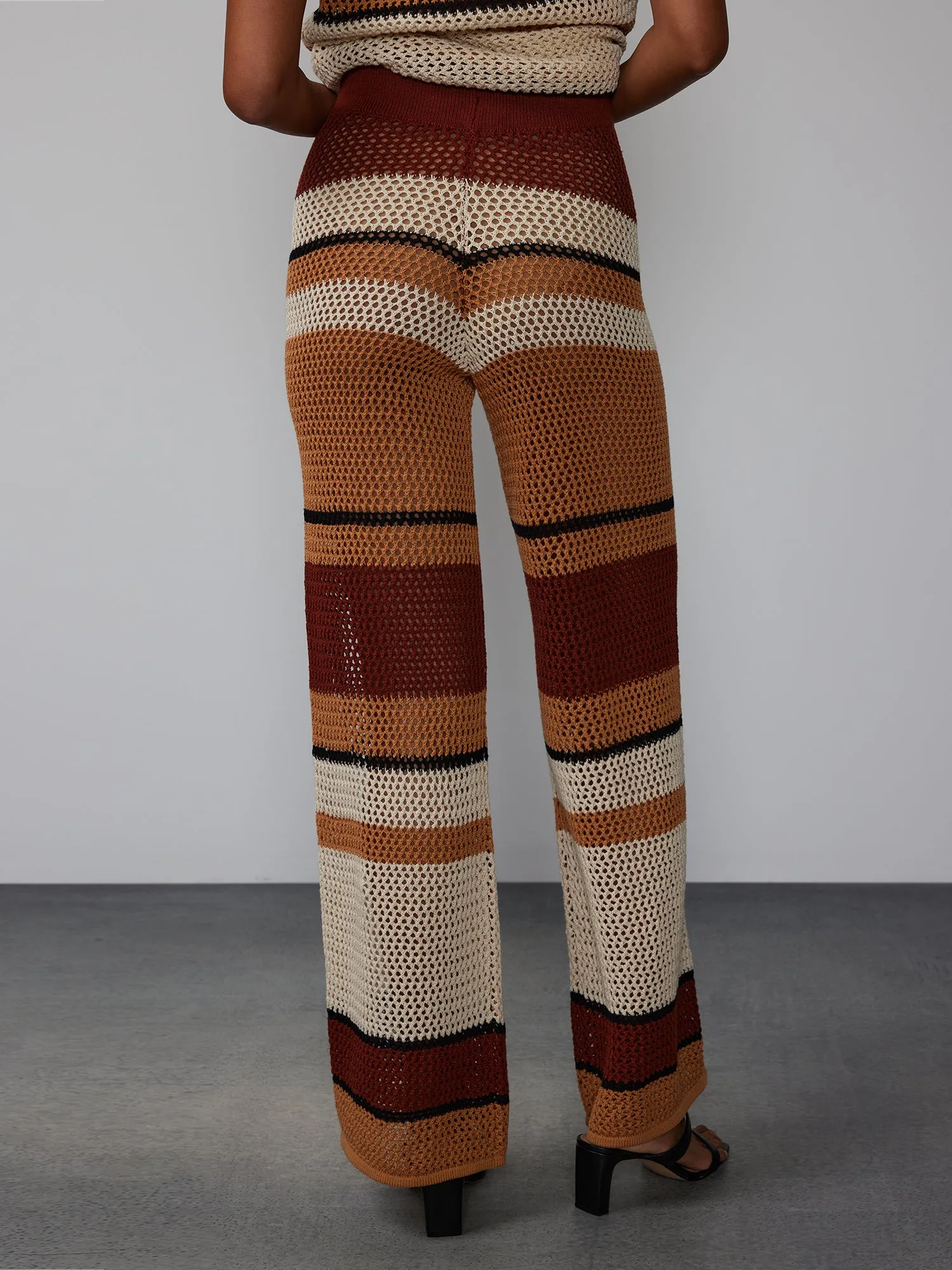 Open Stitch Sweater Pant