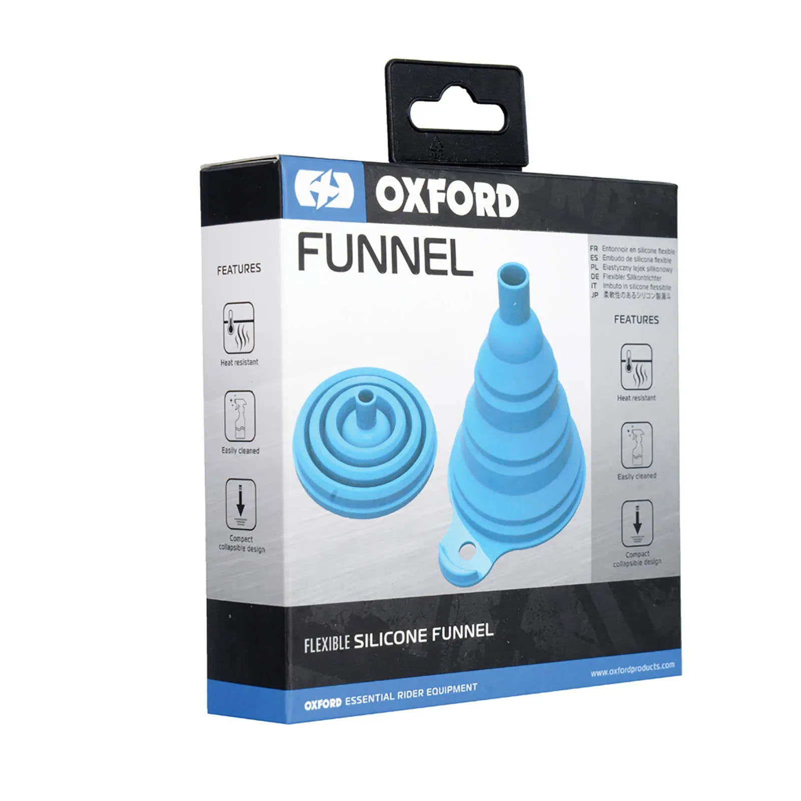 OXFORD SILICONE RUBBER FUNNEL 10.5cm dia