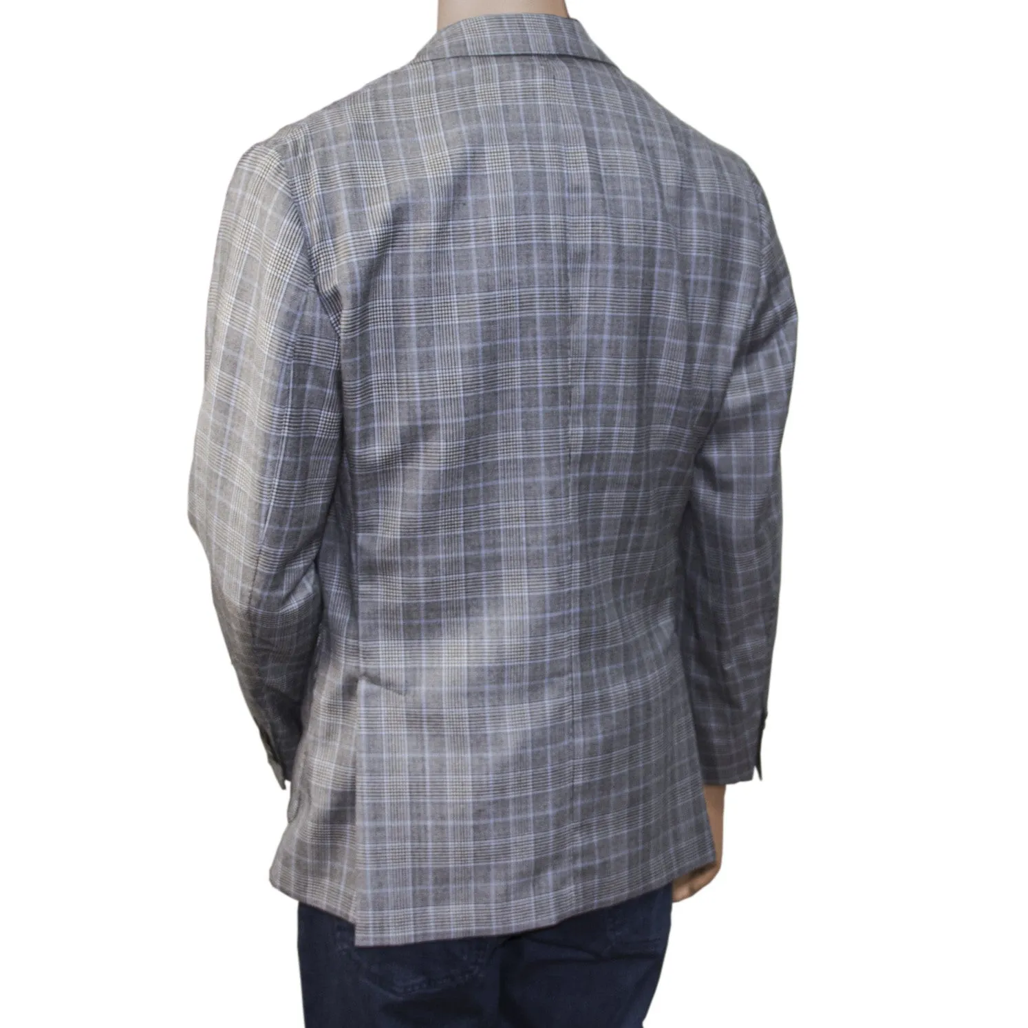 Prince of Wales Plaid Sport Jacket Slim Fit