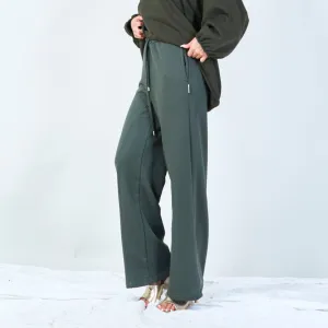 Relaxed drawstring pants wholesale