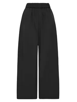 Relaxed Pants in Black