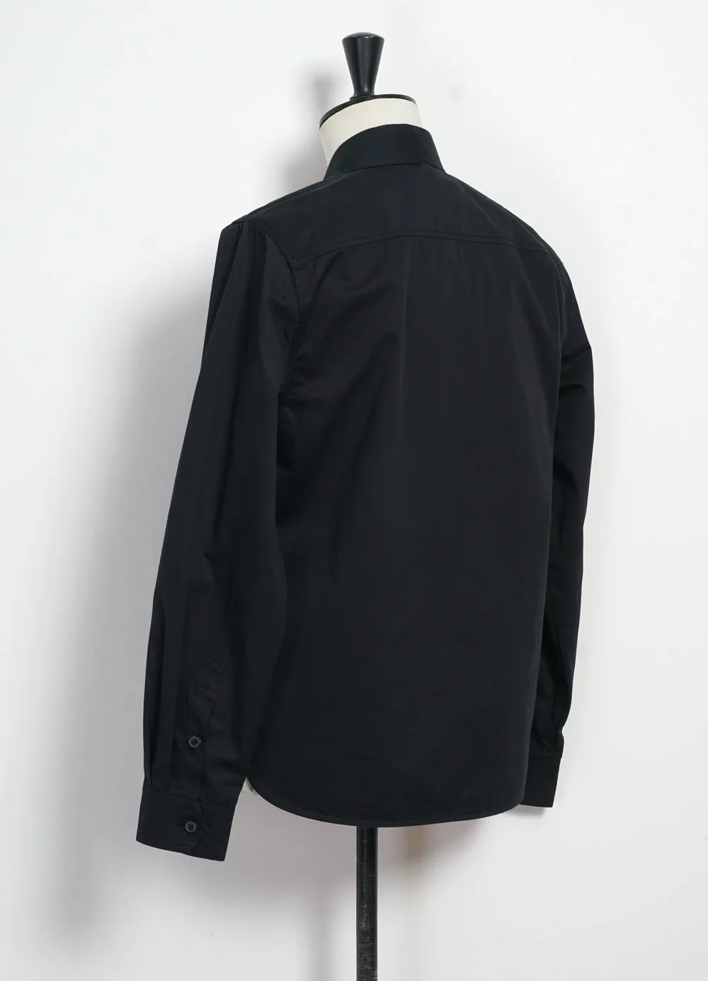 REMY | East & West Shirt Jacket | Black Drill