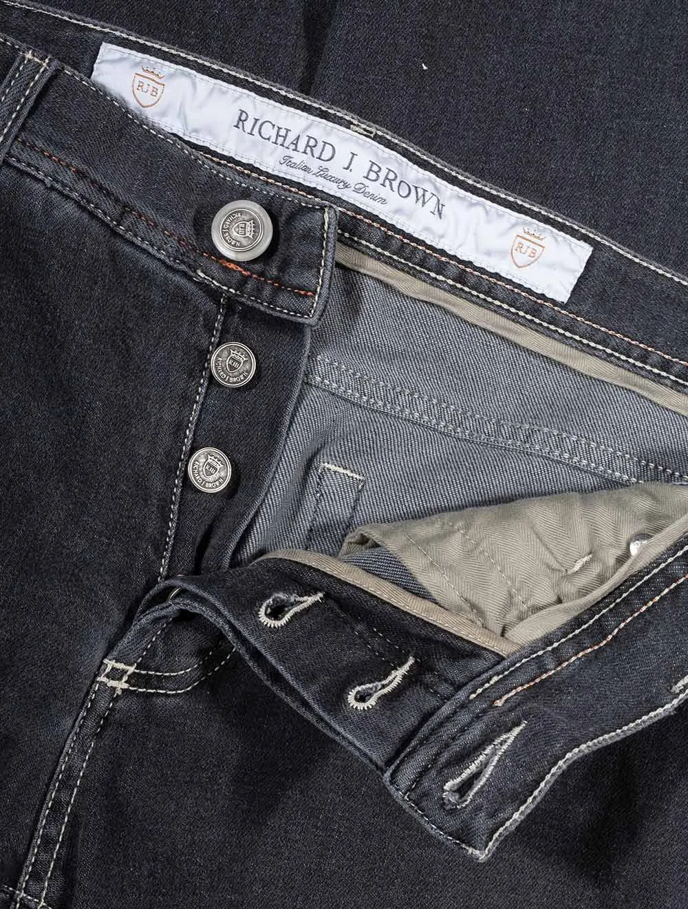 Richard J.brown Denim Cashmere Jean Grey