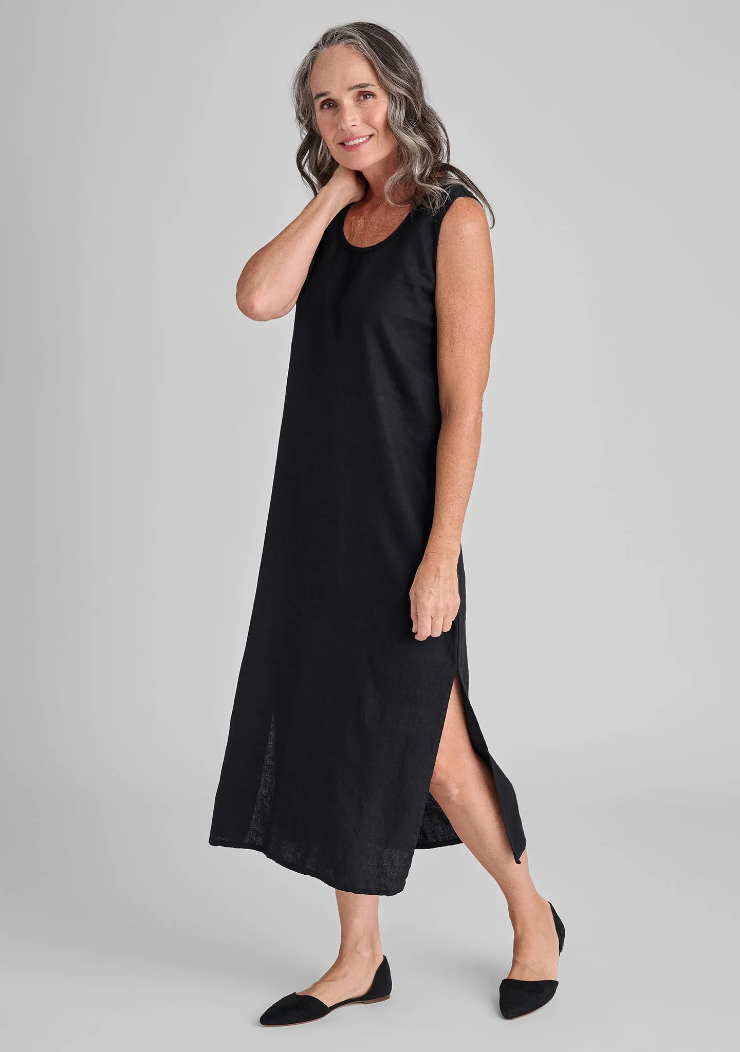 Slipster - Linen Maxi Dress