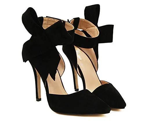 Stiletto Big Bow Pumps Shoes